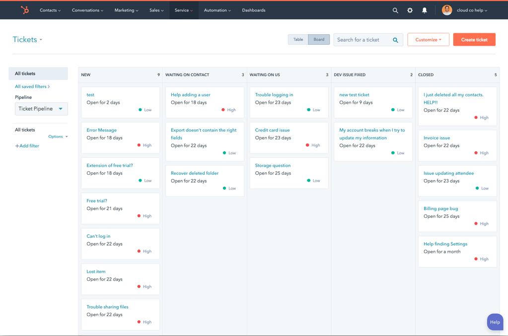 Hubspot Applicant Tracking System