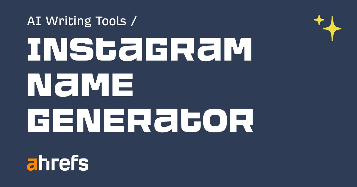 Fitness Instagram Name Generator Fitness Instagram Name Generator