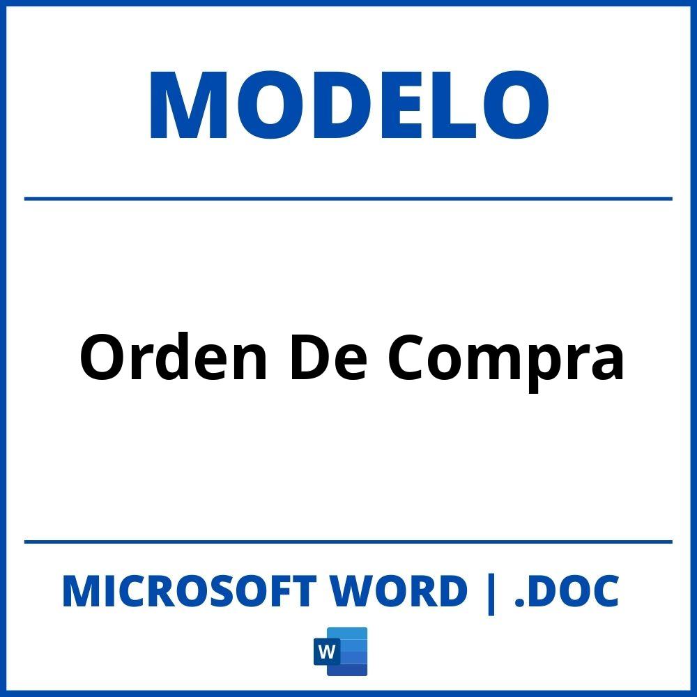 5 Tips Orden de Compra