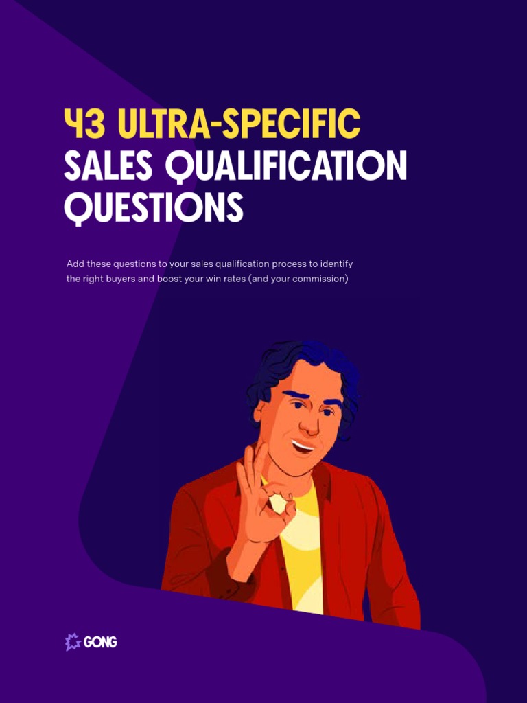 5 Sales Qualification Questions