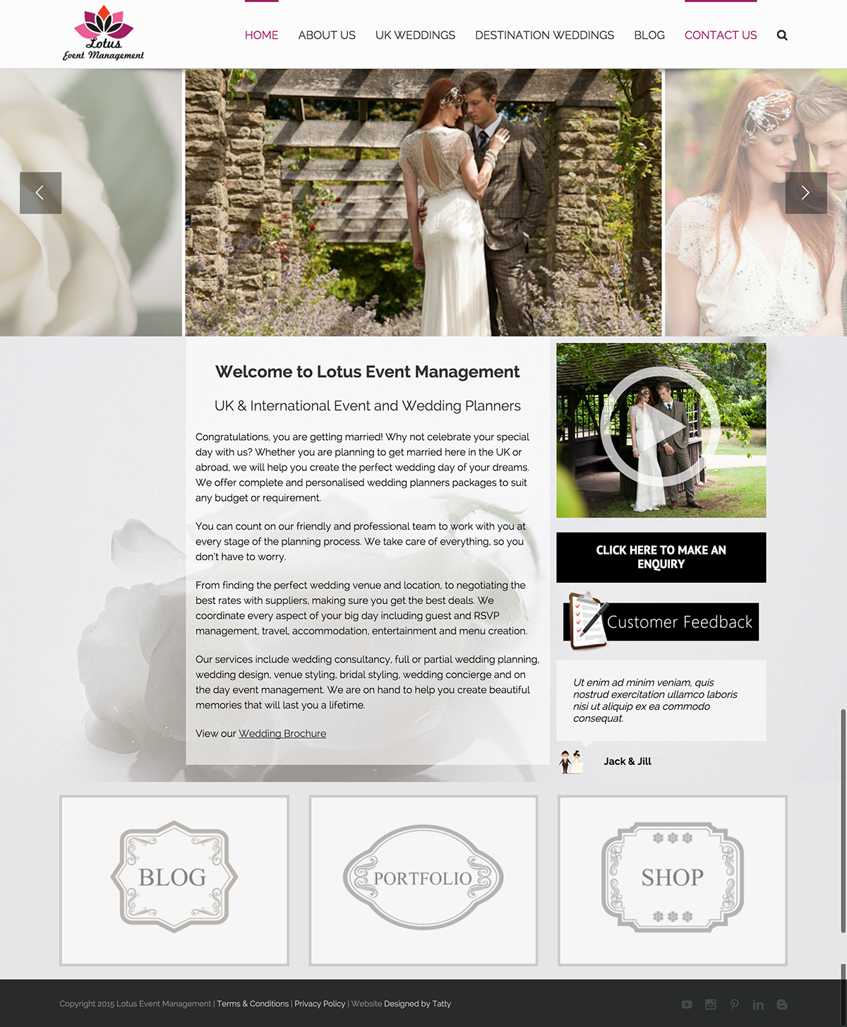 5 Ways Brochure Website